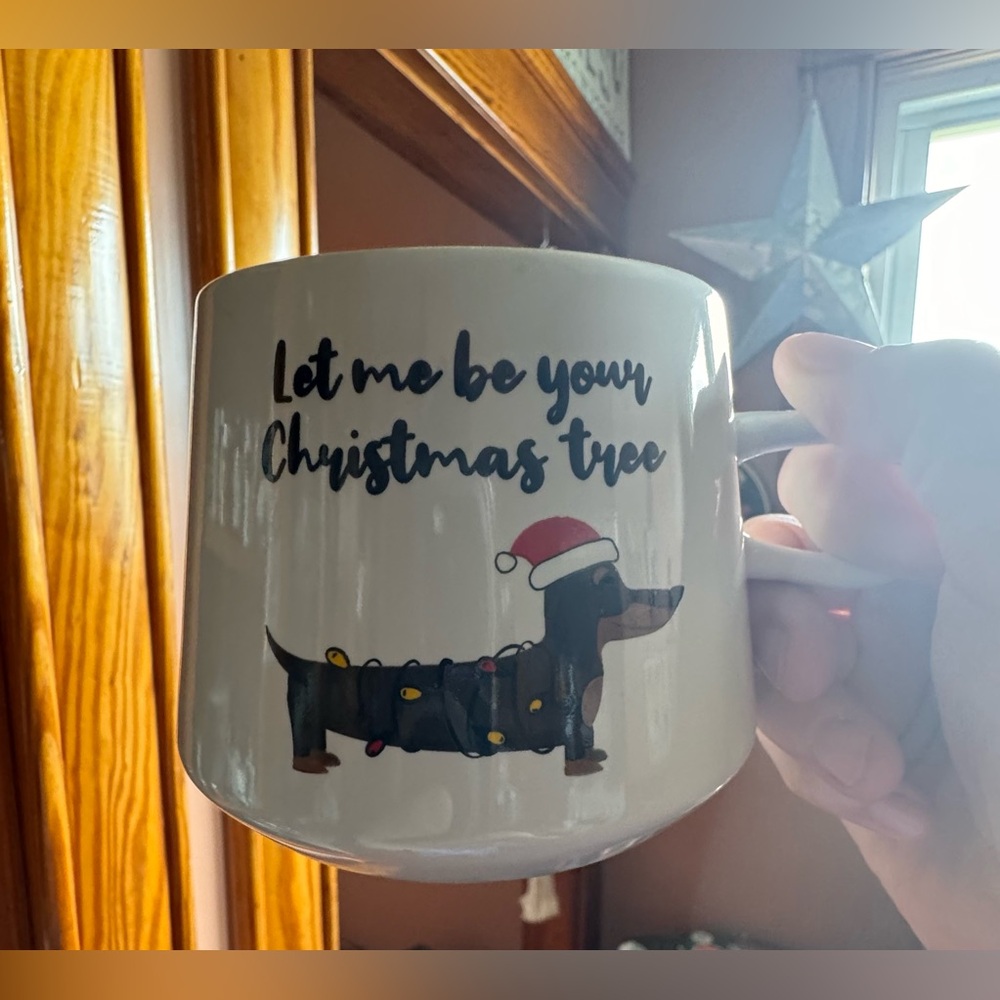 Dachshund Christmas Mug🌲